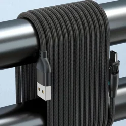 180 Elbow Data Cable Rotating Charging Cable QC3.0 Fast Charging Protocol 3A5A Current Suitable For Type-C Android Phones