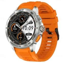 696 AK77 Smart Watch 1.43 inch Smart Band Fitness Bracelet Bluetooth Pedometer Call Reminder Sleep Tracker Compatible with Android iOS Women Men Hands-Free Calls Message Reminder Camera Control IP 67