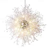12 Bulbs 70 cm Mini Style / Eye Protection / Creative Chandelier Metal Circle Chrome / Electroplated Modern 110-120V / 220-240V