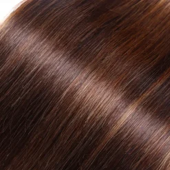 1 Bundle Human Hair Extension Hair T1B-4/30# Straight Hair 12-28 Inches