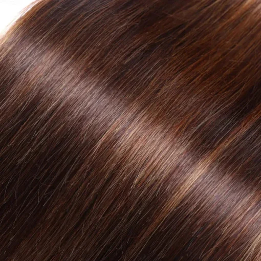 1 Bundle Human Hair Extension Hair T1B-4/30# Straight Hair 12-28 Inches