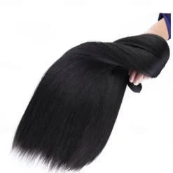 3 Bundles Hair Weaves Brazilian Hair Straight Human Hair Extensions Remy Human Hair 100% Remy Hair Weave Bundles 300 g Natural Color Hair Weaves / Hair Bulk Human Hair Extensions 8-28 inch Natural