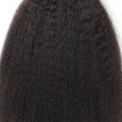 3 Bundles Hair Weaves Brazilian Hair Yaki Straight Human Hair Extensions 8-28 Inch