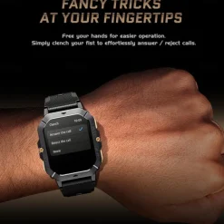 696 C28 Smart Watch 2.02 inch Smart Band Fitness Bracelet Bluetooth Pedometer Call Reminder Sleep Tracker Compatible with Android iOS Men Hands-Free Calls Message Reminder IP 67 42mm Watch Case