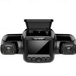 4 Channel 4*1080P Dash Camera Built-in GPS & WiFi CPL Dual Lens 8 Infrared Light Night Vision 170 Degree with Rear Lens Car DVR