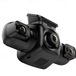 4 Channel 4*1080P Dash Camera Built-in GPS & WiFi CPL Dual Lens 8 Infrared Light Night Vision 170 Degree with Rear Lens Car DVR