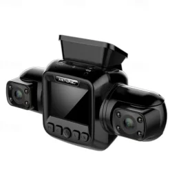 4 Channel 4*1080P Dash Camera Built-in GPS & WiFi CPL Dual Lens 8 Infrared Light Night Vision 170 Degree with Rear Lens Car DVR