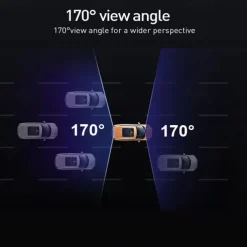 4 Channel 4*1080P Dash Camera Built-in GPS & WiFi CPL Dual Lens 8 Infrared Light Night Vision 170 Degree with Rear Lens Car DVR