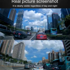 4 Channel 4*1080P Dash Camera Built-in GPS & WiFi CPL Dual Lens 8 Infrared Light Night Vision 170 Degree with Rear Lens Car DVR