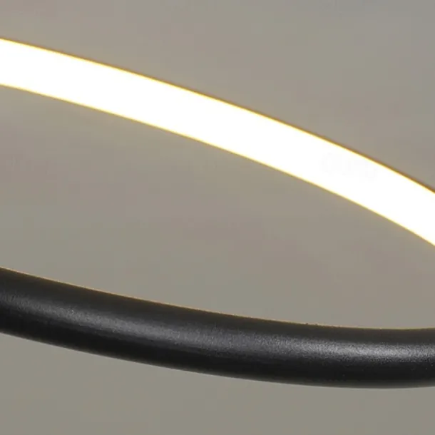 40 cm Adjustable LED Round Ceiling Light Gold Black Designer Minimalist Art Front Desk Conference Room Business Building Restaurant Clothing Store