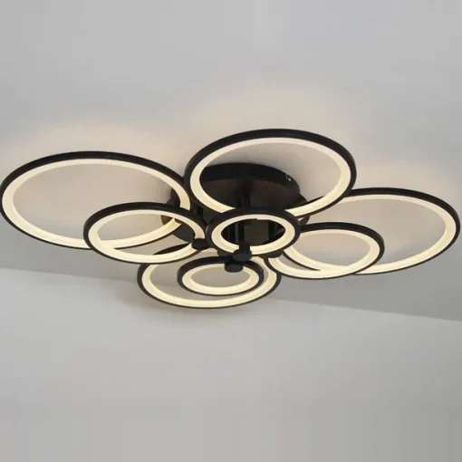 106 cm Ceiling Light LED Geometric Shapes Flush Mount Lights Metal Acrylic Painted Finishes Modern 220V 110V / CE Certified
