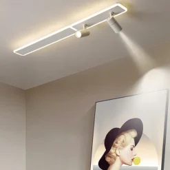 80/100 cm Ceiling Light LED Spotlight Metal Artistic Style Modern Stylish Painted Finishes 220-240V