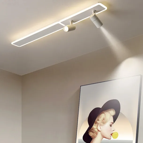 80/100 cm Ceiling Light LED Spotlight Metal Artistic Style Modern Stylish Painted Finishes 220-240V