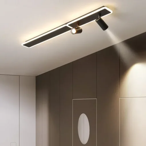 80/100 cm Ceiling Light LED Spotlight Metal Artistic Style Modern Stylish Painted Finishes 220-240V