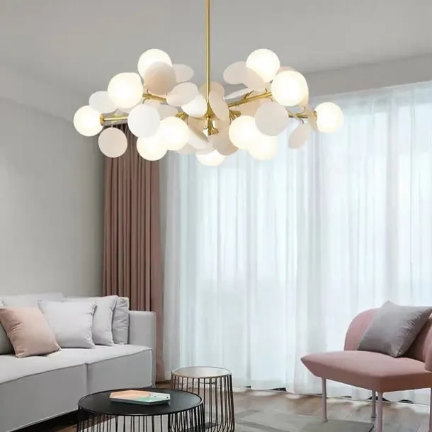 90 cm Chandelier Nordic Style Global Bulbs Artistic Modern Fashion Metal 110-120V 220-240V