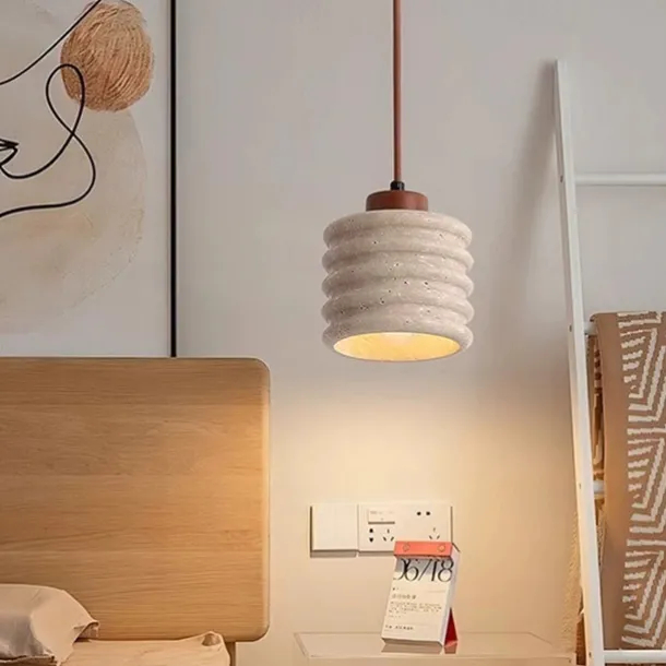 12 cm Circle / Round Design Pendant Lantern Design Pendant Light Stone Artistic Style Vintage Style Classic Style Vintage Traditional / Classic 110-120V 220-240V