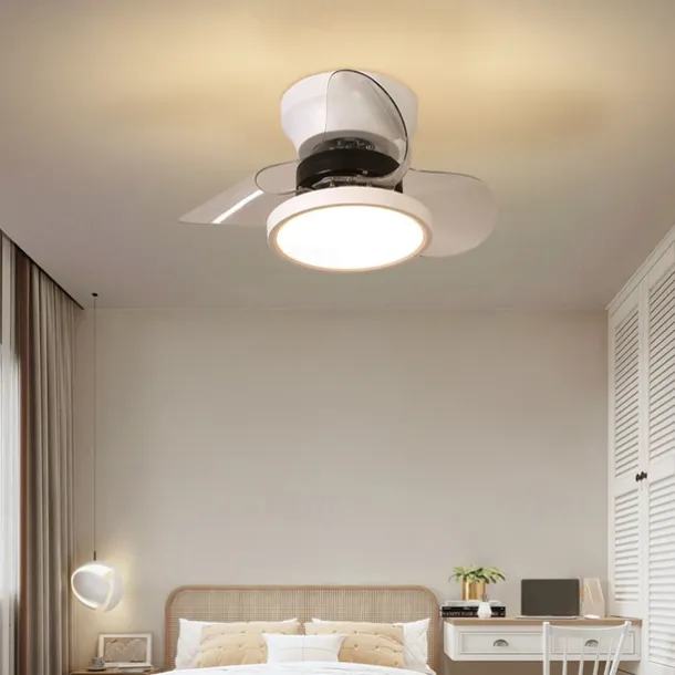 56 cm Dimmable Ceiling Fan Metal Acrylic Modern Nordic Style 220-240V