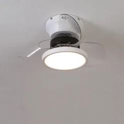 56 cm Dimmable Ceiling Fan Metal Acrylic Modern Nordic Style 220-240V
