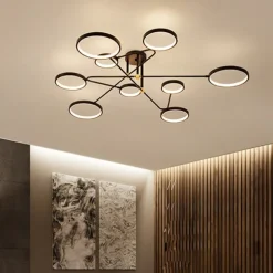 142 cm Dimmable Ceiling Lights LED Metal Modern Style Painted Finishes Modern 220-240V
