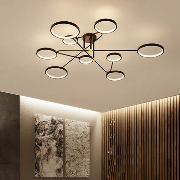 142 cm Dimmable Ceiling Lights LED Metal Modern Style Painted Finishes Modern 220-240V