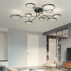 142 cm Dimmable Ceiling Lights LED Metal Modern Style Painted Finishes Modern 220-240V