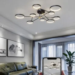 142 cm Dimmable Ceiling Lights LED Metal Modern Style Painted Finishes Modern 220-240V