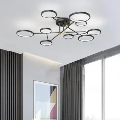 142 cm Dimmable Ceiling Lights LED Metal Modern Style Painted Finishes Modern 220-240V