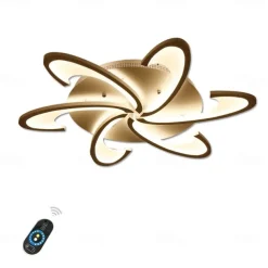 70 cm Dimmable Flush Mount Lights Aluminum Geometrical Novelty Anodized LED Modern Simple 220-240V