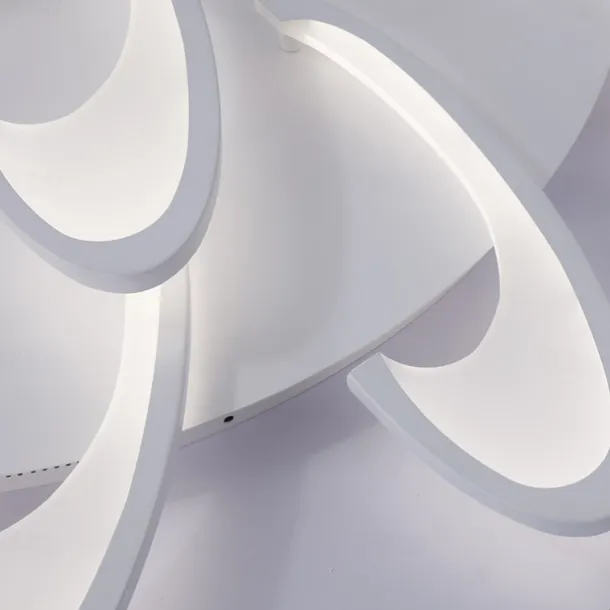 70 cm Dimmable Flush Mount Lights Aluminum Geometrical Novelty Anodized LED Modern Simple 220-240V