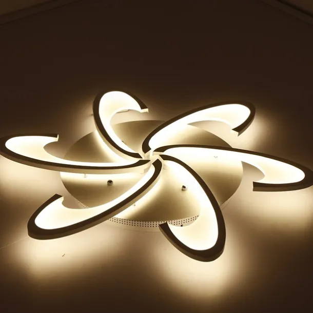 70 cm Dimmable Flush Mount Lights Aluminum Geometrical Novelty Anodized LED Modern Simple 220-240V