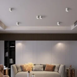 10 cm Flush Mount Ceiling Light LED Spotlight Metal Painted Finishes Modern 220-240V