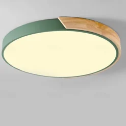 40 cm Geometric Shapes Flush Mount Lights Metal Painted Finishes LED Nordic Style 220-240V