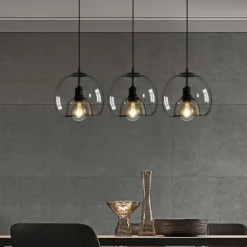 75/35 cm Globe Design Cluster Design Pendant Light LED Metal Vintage Style Globe Electroplated Painted Finishes Vintage Country 220-240V