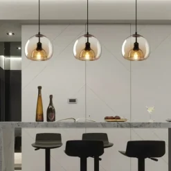 75/35 cm Globe Design Cluster Design Pendant Light LED Metal Vintage Style Globe Electroplated Painted Finishes Vintage Country 220-240V