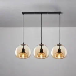 75/35 cm Globe Design Cluster Design Pendant Light LED Metal Vintage Style Globe Electroplated Painted Finishes Vintage Country 220-240V