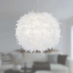 30/40/50 cm Globe Design Geometric Shapes Pendant Light LED Metal Artistic Style Modern Style Feather Electroplated Artistic Modern 220-240V