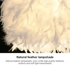 30/40/50 cm Globe Design Geometric Shapes Pendant Light LED Metal Artistic Style Modern Style Feather Electroplated Artistic Modern 220-240V