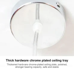 30/40/50 cm Globe Design Geometric Shapes Pendant Light LED Metal Artistic Style Modern Style Feather Electroplated Artistic Modern 220-240V