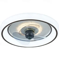 48 cm LED Ceiling Fan Light Ceiling Fan Metal Painted Finishes Modern 220-240V