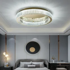 50/60 cm LED Ceiling Lights Chandelier Crystle Stainless Steel Electroplated Modern 220-240V