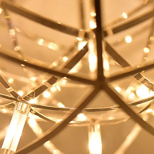 30 cm LED Pendant Light Led Fireworks And Spark Ball Ceiling Suspension Fixture Metal Globe Painted Finishes 110-120V 220-240V