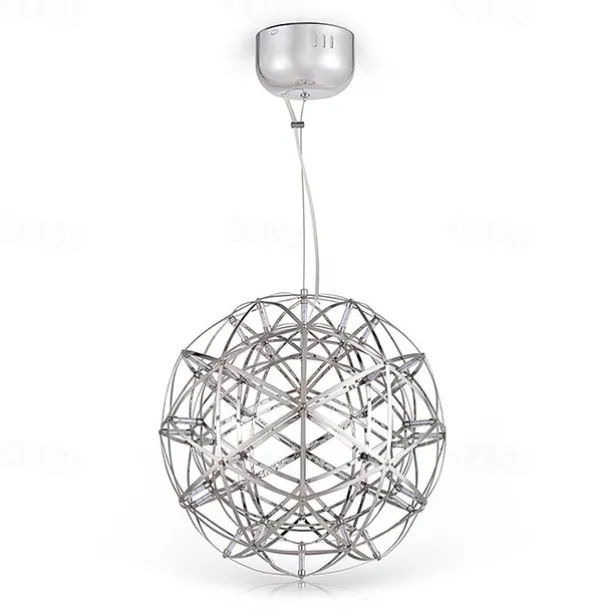 30 cm LED Pendant Light Led Fireworks And Spark Ball Ceiling Suspension Fixture Metal Globe Painted Finishes 110-120V 220-240V