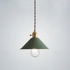 22 cm LED Pendant Light Modern Nordic Single Design White Yellow Green Gray Blue Pink Metal Painted Finishes 110-120V 220-240V