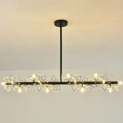 105 cm LED Pendant Light Single Design Metal Modern Style Stylish Floral Style Electroplated Painted Finishes LED Nordic Style 220-240V