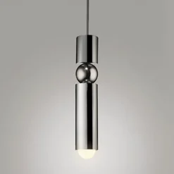 6 cm LED Pendant Lights Island Lights Single Design Metal Cylinder Electroplated Modern 220-240V