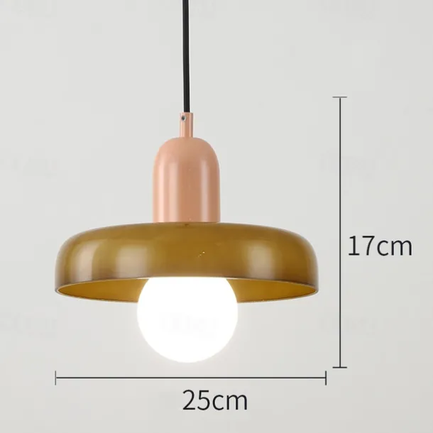 25 cm Pendant Lantern Design Geometric Shapes Pendant Light Metal Artistic Nordic Style 110-120V 220-240V