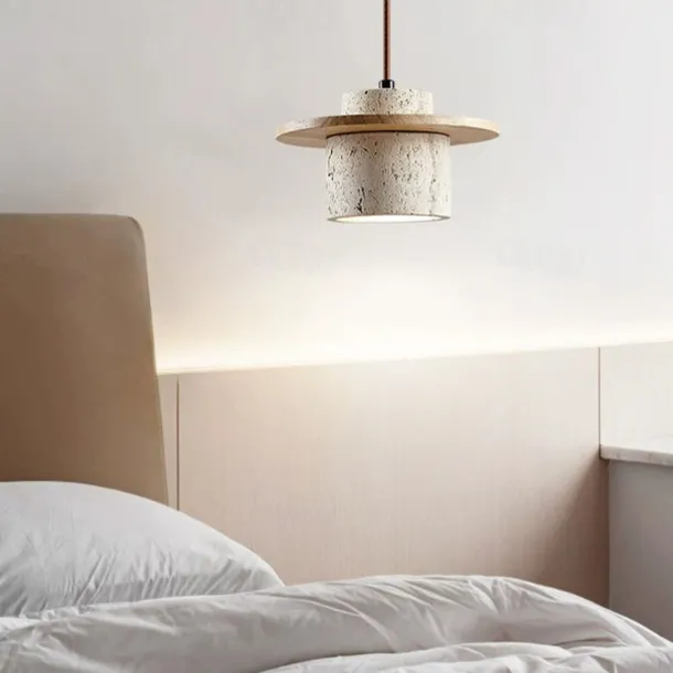 20 cm Pendant Lantern Design Geometric Shapes Pendant Light Stone Artistic Style Formal Style Vintage Style Vintage Country 110-120V 220-240V