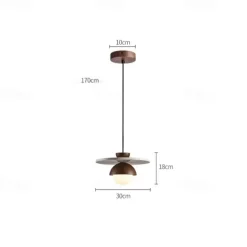 30 cm Pendant Lantern Design Geometric Shapes Pendant Light Stone Glass Artistic Style Vintage Style Classic Style Vintage Country 110-120V 220-240V