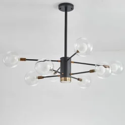 97 cm Pendant Lantern Design Chandelier Metal Sputnik Globe Empire Painted Finishes Contemporary Artistic 220-240V