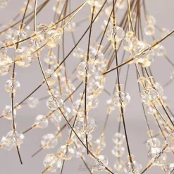 50 cm Pendant Light LED Lantern Design Flush Mount Lights Metal Brass Traditional / Classic Firework 220-240V